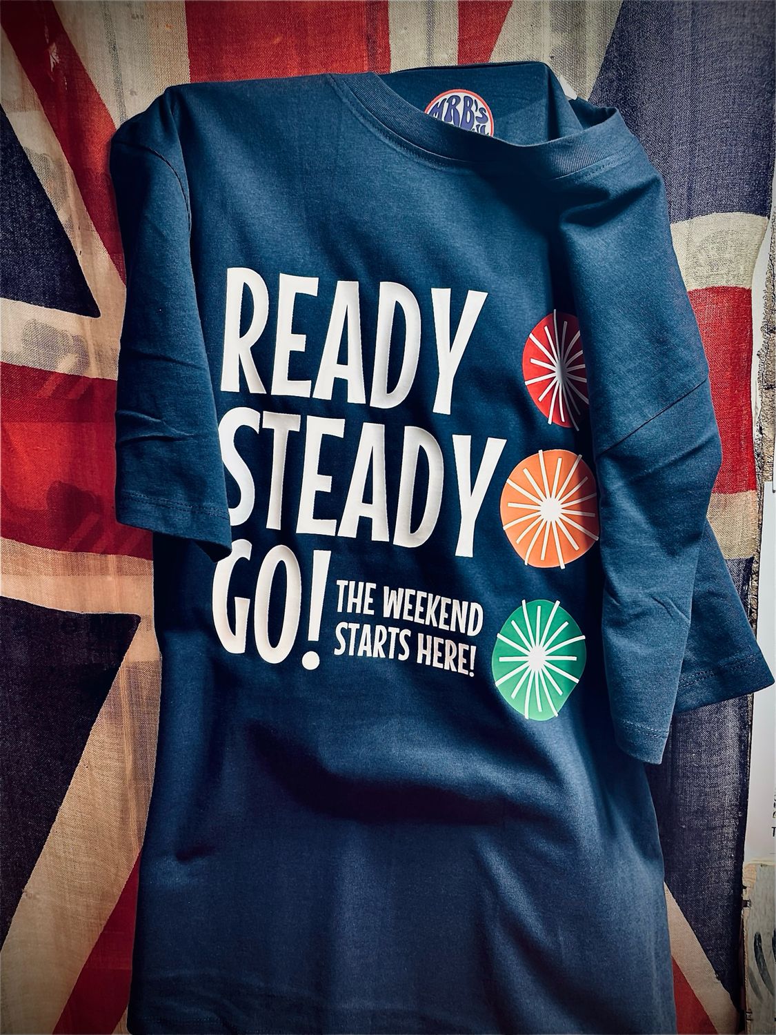 Ready Steady Go! Organic Cotton T Shirt