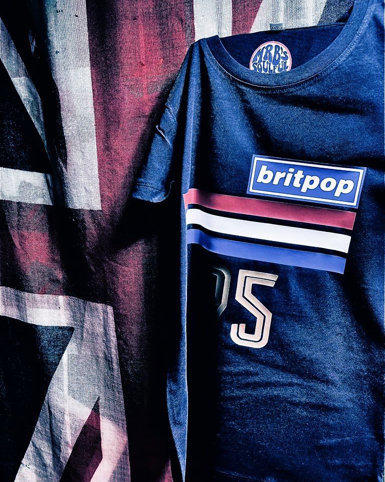 Britpop Year ( Choose Your Favourite Year) organic cotton T-shirt