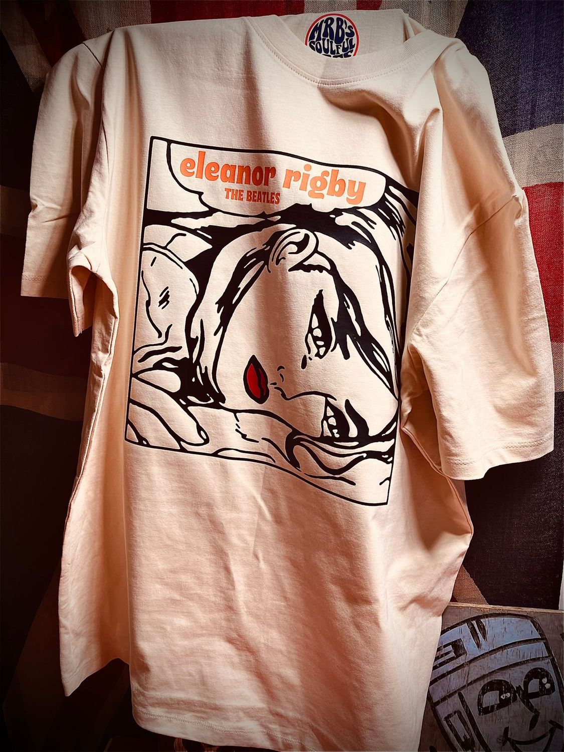 ELEANOR RIGBY ORGANIC COTTON T SHIRT