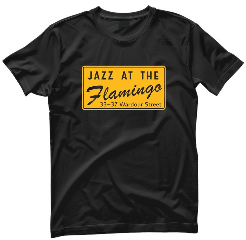 Jazz/R&B At The Flamingo organic cotton T shirt