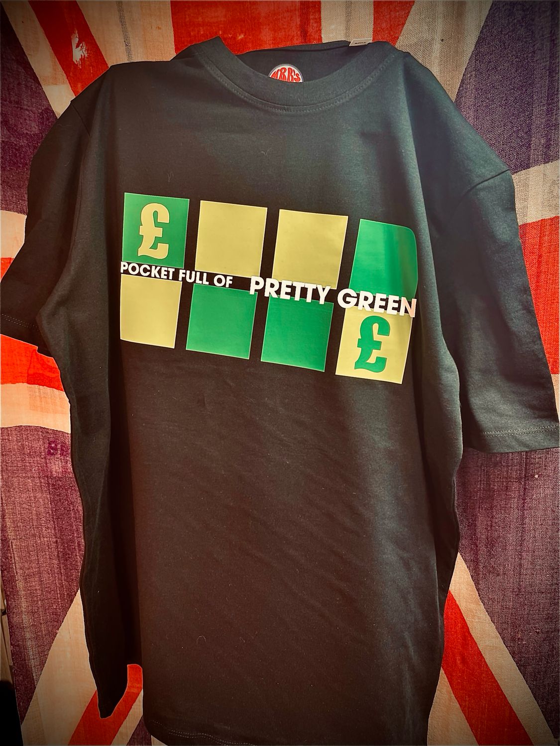 PRETTY GREEN THE JAM INSPIRED ORGANIC COTTON T SHIRT