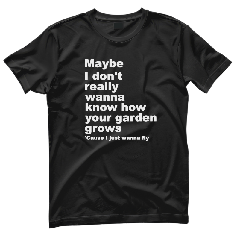 Maybe-Oasis insoired organic cotton T Shirt