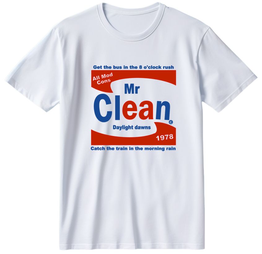 Mr Clean The Jam inspired Organic Cotton T Shirt