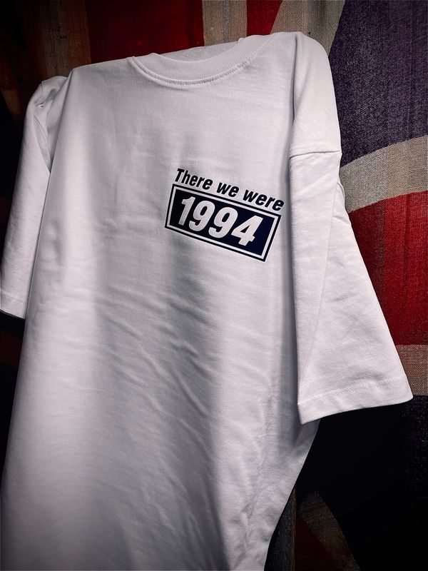 THERE WE WERE -FRONT AND BACK PRINT organic cotton T Shirt
