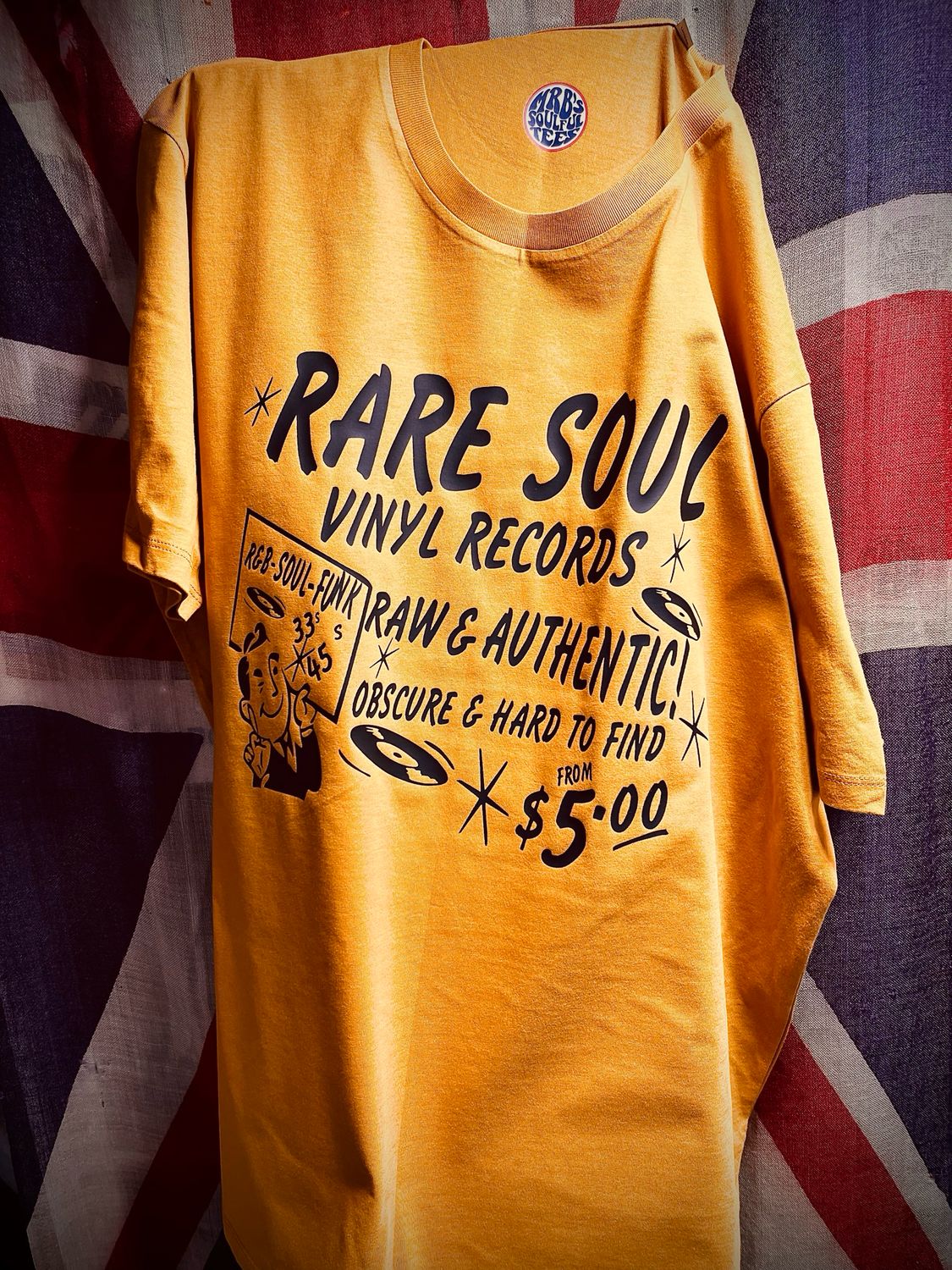 RARE SOUL COLLECTORS ORGANIC COTTON T SHIRT