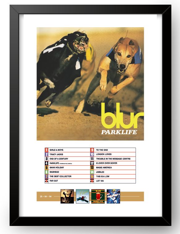 PARKLIFE BLUR A3 PRINT  Premium Glossy Weight: 210 gsm Unframed