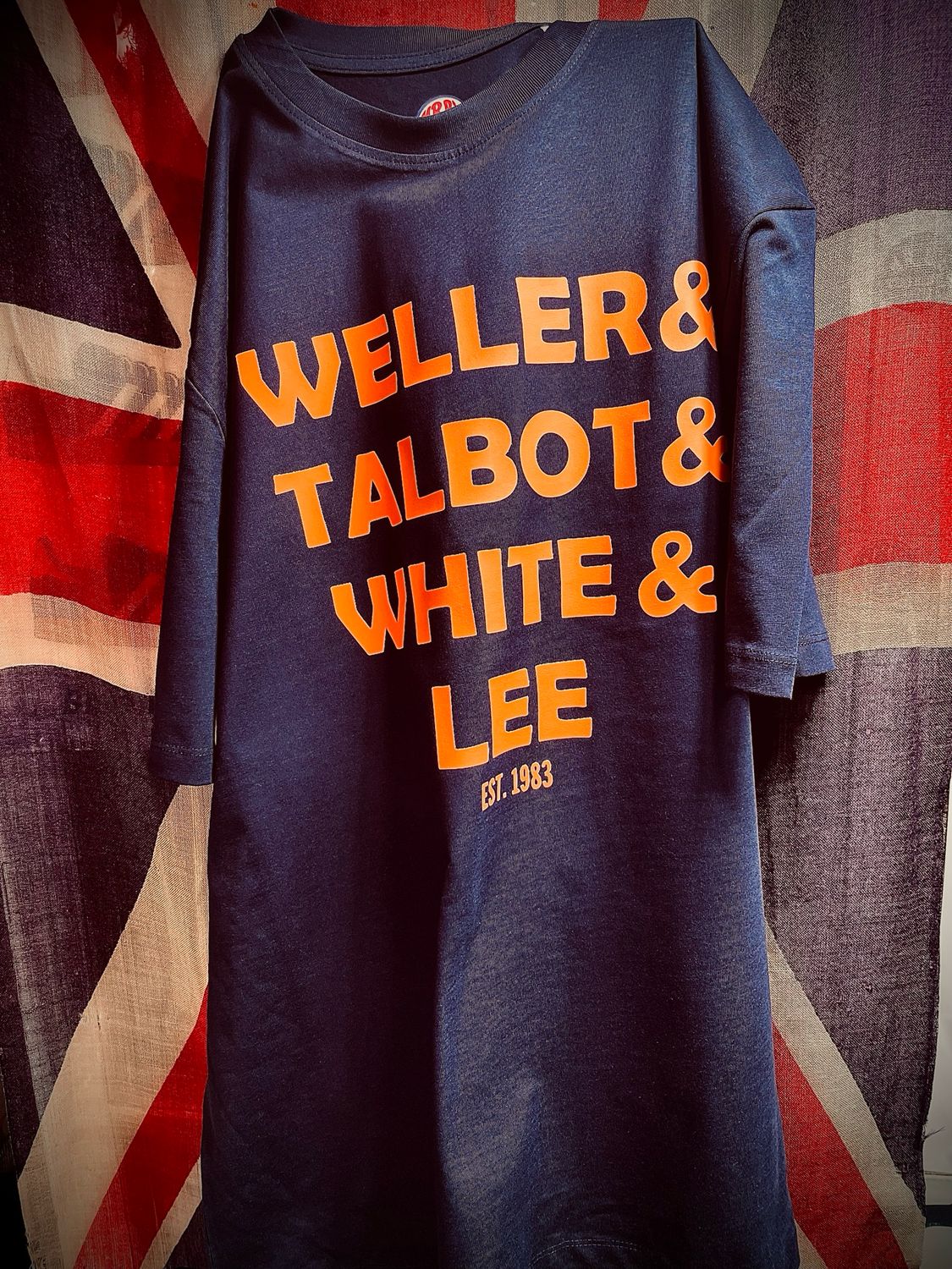 TSC Weller Talbot White Lee Organic Cotton T Shirt
