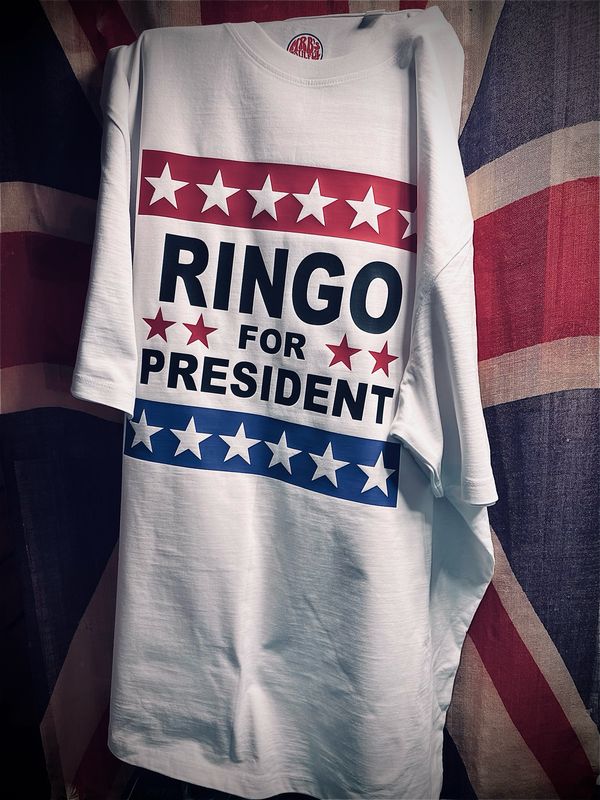 Ringo For President Organic Cotton T Shirt