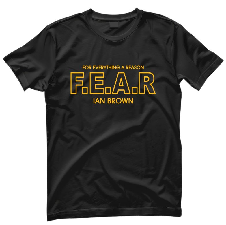 F.E.A.R IAN BROWN ORGANIC COTTON T SHIRT