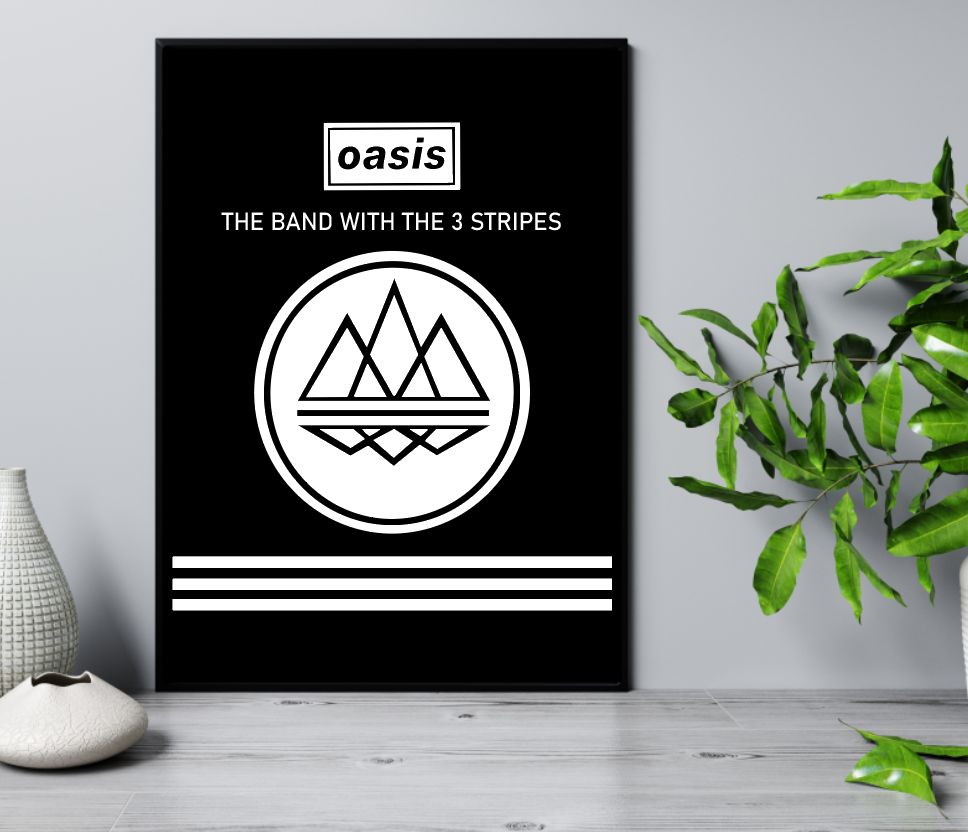 A3 PRINT Premium Glossy Weight: 210 gsm Unframed Band-with-the-3-stripes