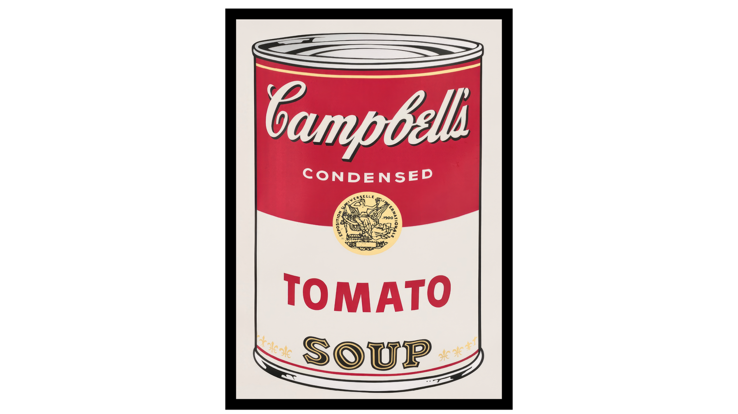 A3 PRINT  Premium Glossy Weight: 210 gsm Unframed ANDY WARHOL CAMPBELLS SOUP
