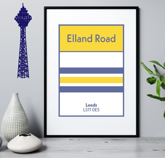 A3 PRINT Premium Glossy Weight: 210 gsm Unframed ELLAND ROAD