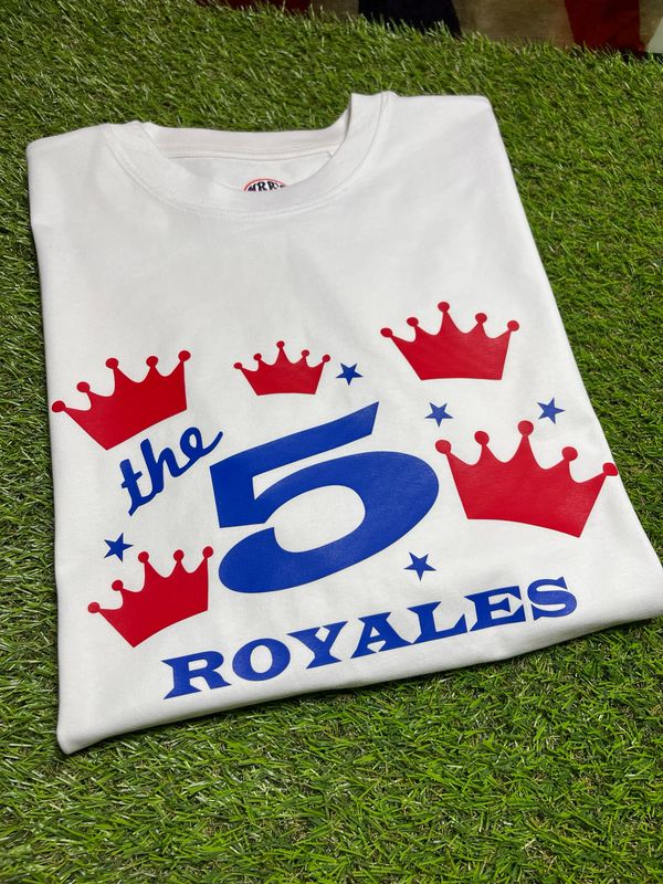 The 5 Royales Organic Cotton T Shirt