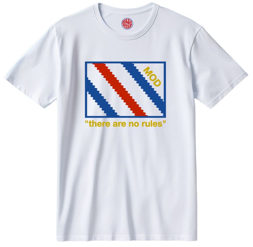 Mod No Rules  Organic Cotton T Shirt