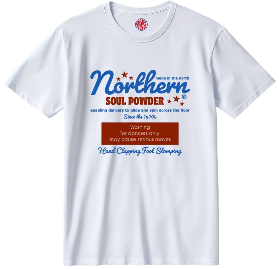 Northern Soul Powder ORGANIC T SHIRT