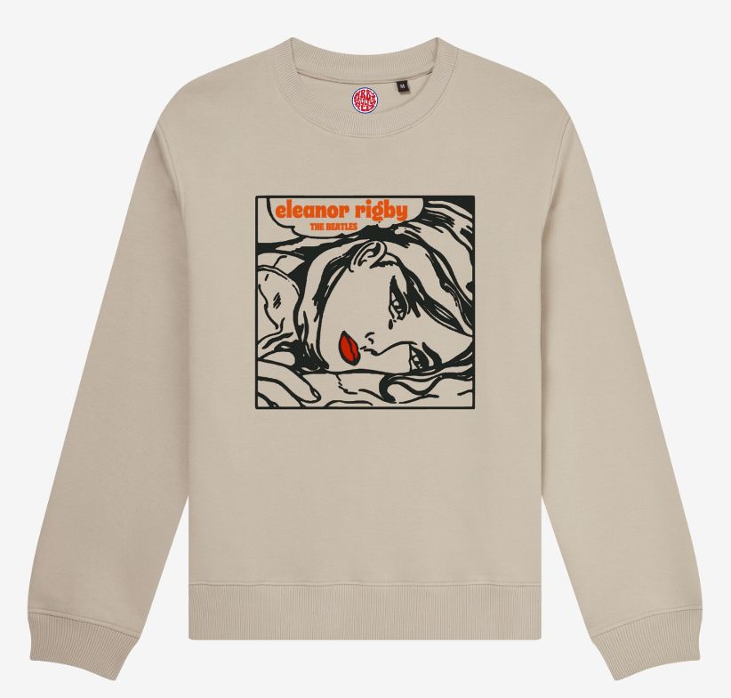 ELEANOR RIGBY ORGANIC COTTON SWEATSHIRT