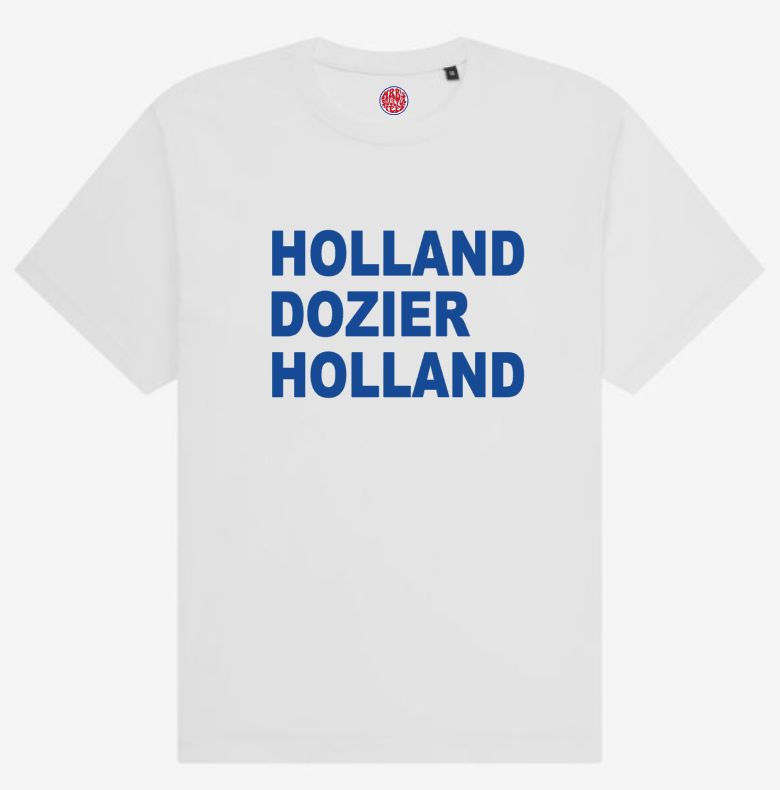 HOLLAND DOZIER HOLLAND names organic cotton t-shirt