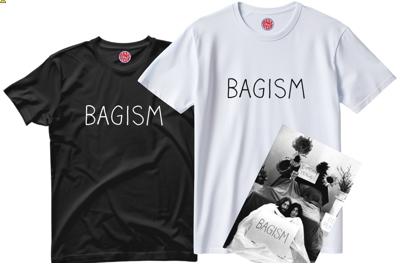 BAGISM JOHN AND YOKO INSPIRED Organic T Shirt