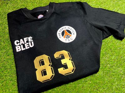 THE PARIS MATCH TSC 1983 ORGANIC COTTON T SHIRT THE PARIS MATCH TSC 1983 ORGANIC COTTON T SHIRT