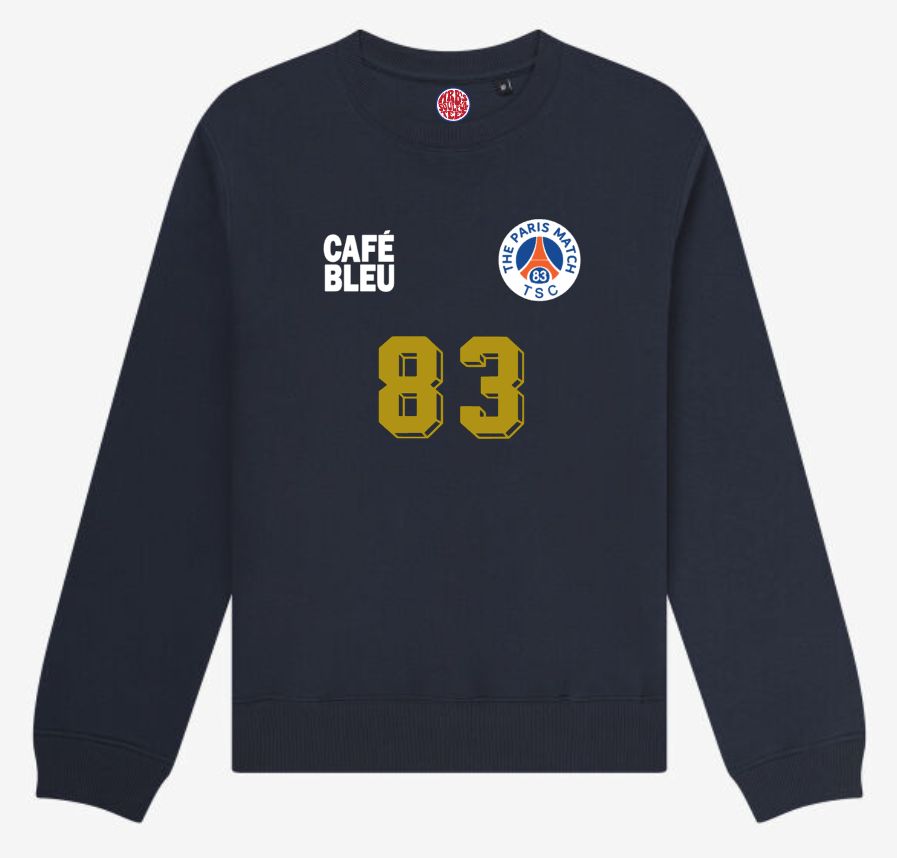 THE PARIS MATCH TSC 83 Organic cotton sweatshirt