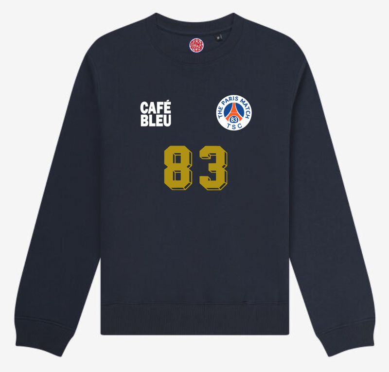 THE PARIS MATCH TSC 83 Organic cotton sweatshirt