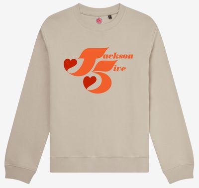 JACKSON FIVE ORGANIC COTTON SWEATSHIRT JACKSON FIVE ORGANIC COTTON SWEATSHIRT