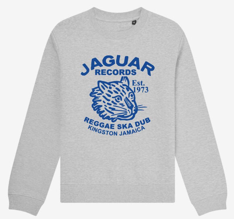 JAGUAR RECORDS ORGANIC COTTON SWEATSHIRT