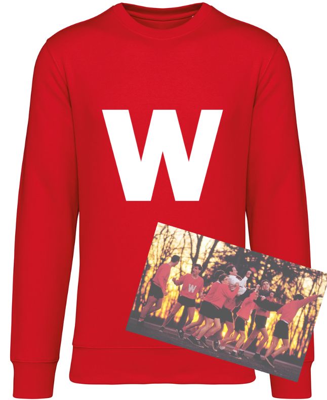 WELTON ACADEMY FOOTBALL ORGANIC COTTON SWEATSHIRT DEAD POETS SOCIETY