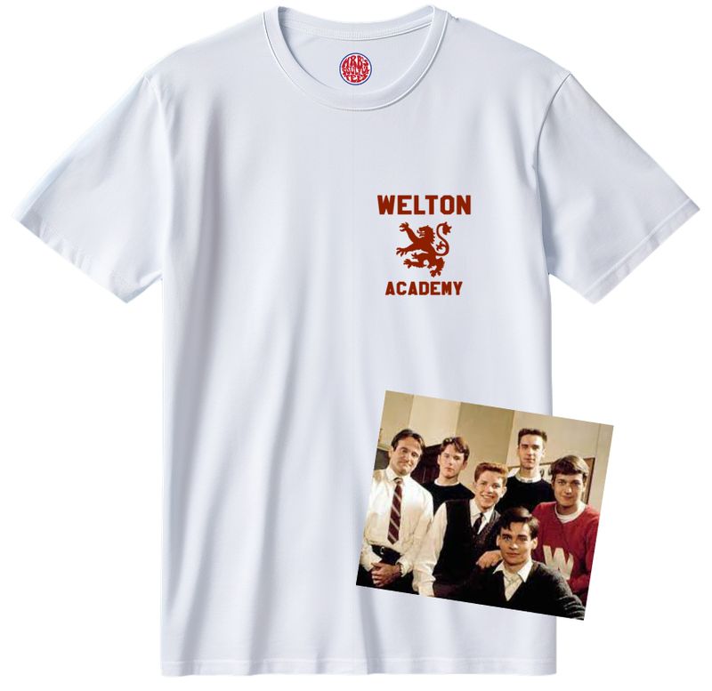 WELTON ACADEMY ORGANIC COTTON T SHIRT