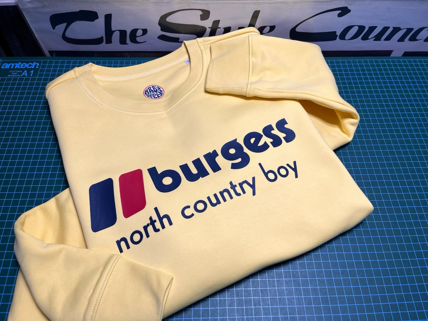 Burgess North Country Boy   organic cotton sweatshirt Burgess North Country Boy   organic cotton sweatshirt