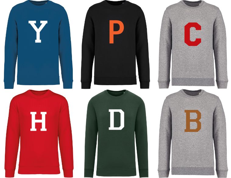IVY COLLEGE ORGANIC COTTON SWEATSHIRT