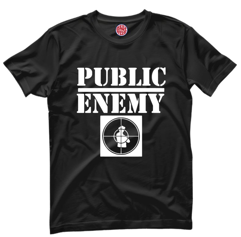 PUBLIC ENEMY ORGANIC COTTON T SHIRT