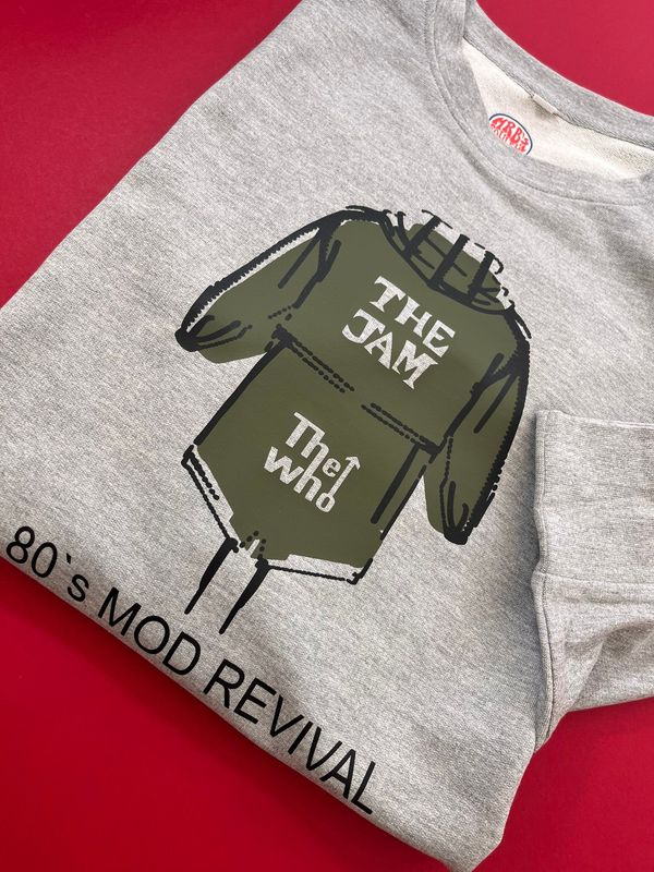80`S MOD REVIVAL ORGANIC COTTON SWEATSHIRT