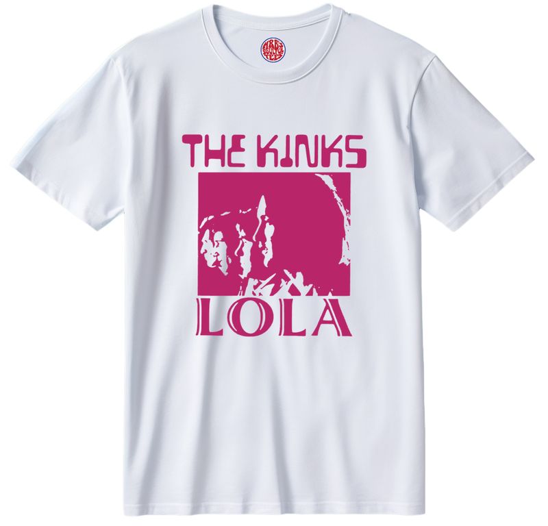 THE KINKS LOLA ORGANIC COTTON T SHIRT