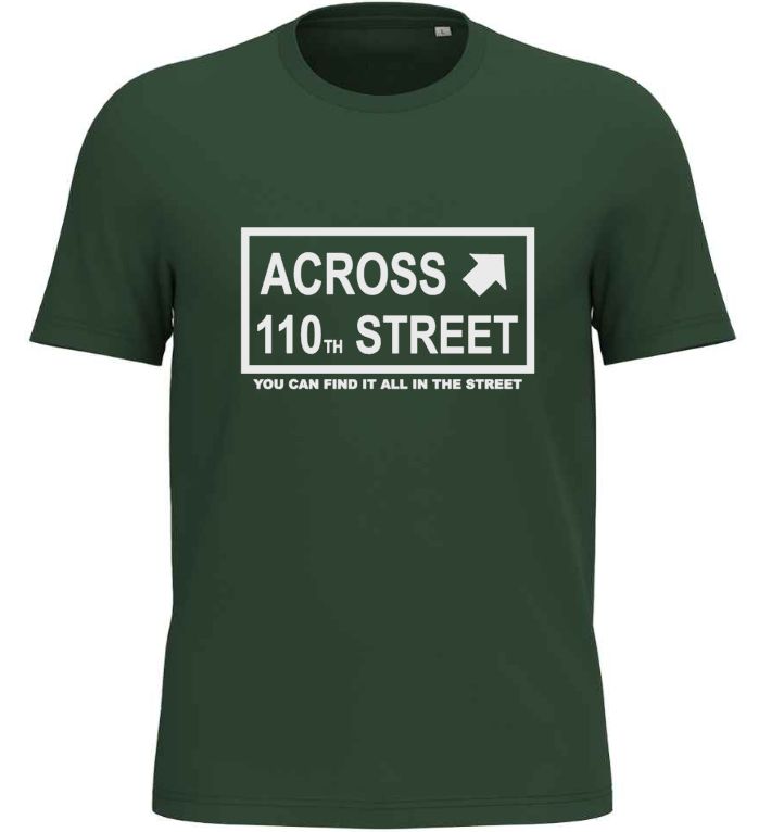 Across 110th Street, Bobby Womack organic cotton T Shirt Across 110th Street, Bobby Womack organic cotton T Shirt