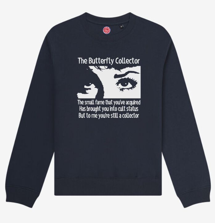 The Butterfly Collector Organic Cotton Sweatshirt The Butterfly Collector Organic Cotton Sweatshirt