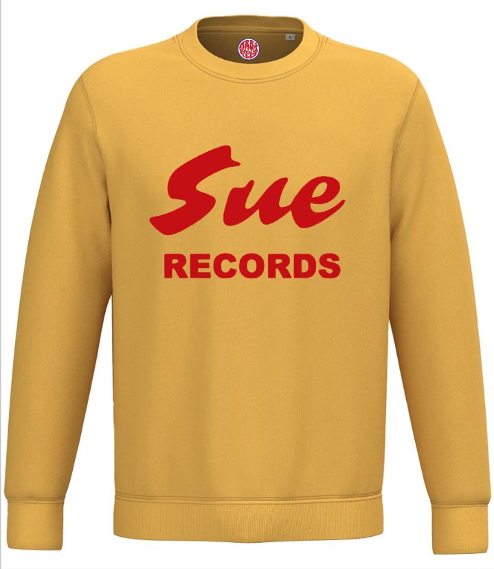 SUE RECORDS ORGANIC COTTON SWEATSHIRT SUE RECORDS ORGANIC COTTON SWEATSHIRT