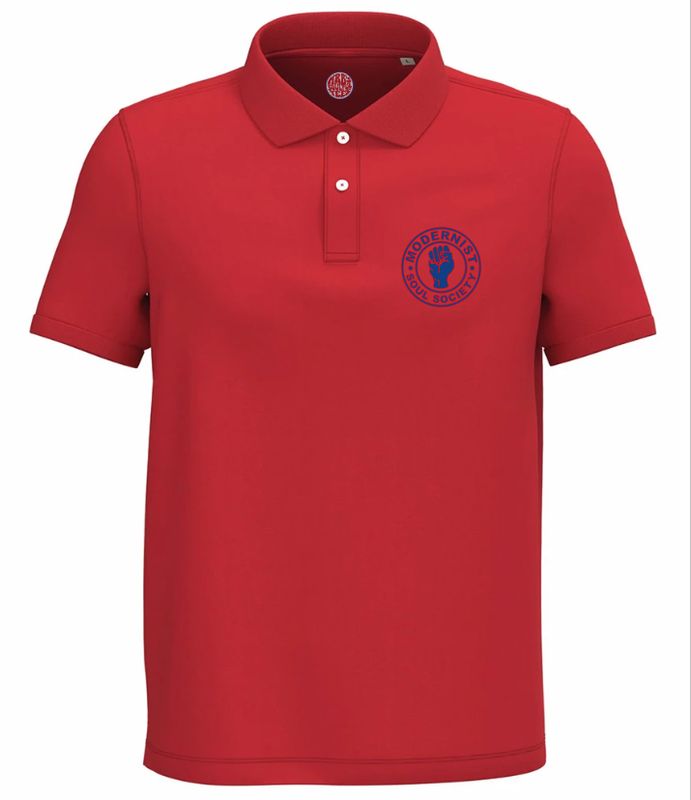 Modernist Soul Society Organic cotton Polo Shirt (see Description for size chart) Modernist Soul Society Organic cotton Polo Shirt (see Description for size chart)