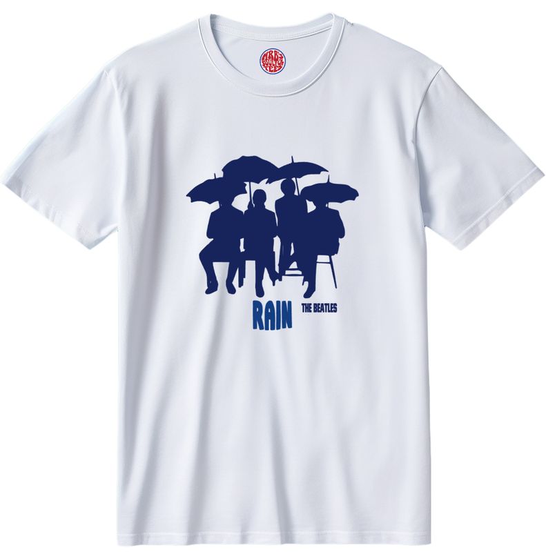 RAIN THE BEATLES INSPIRED ORGANIC COTTON T SHIRT
