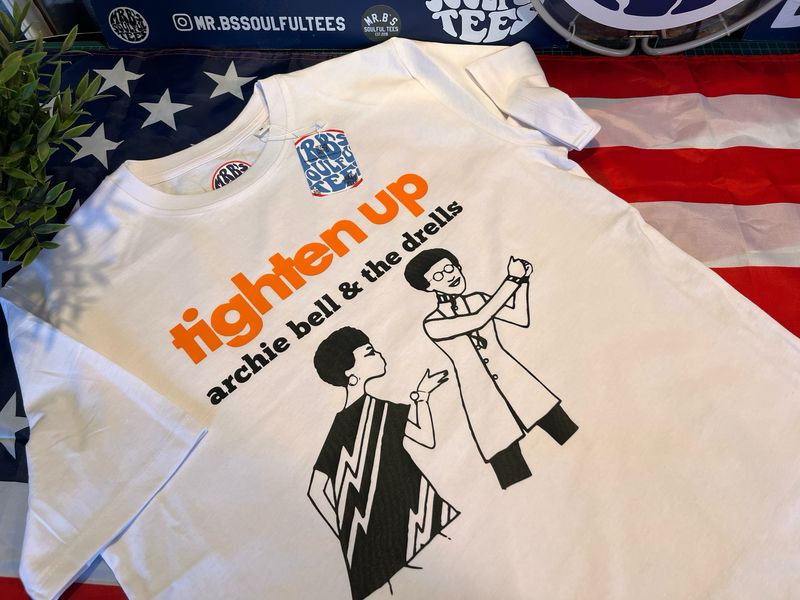 Archie Bell tighten up Heavy Organic Cotton T-shirt