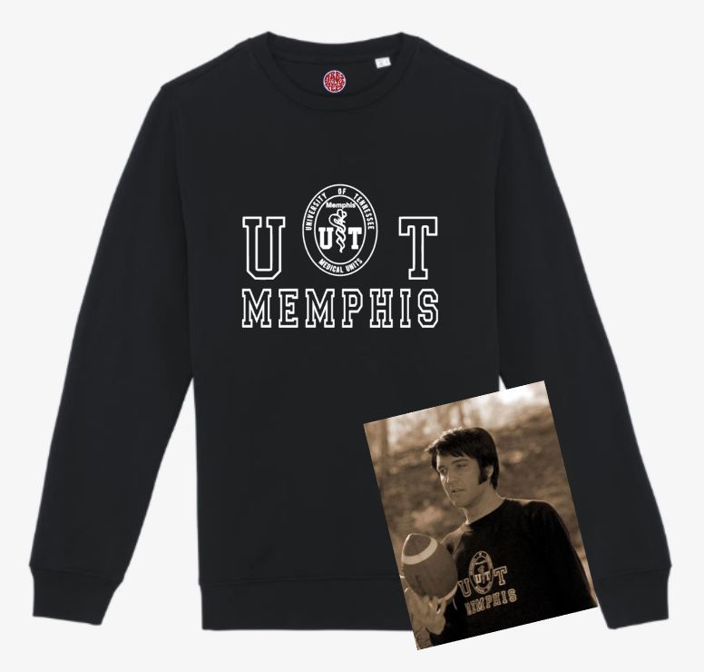 AS WORN BY ELVIS PRESLEY MEMPHIS UT ORGANIC COTTON SWEATSHIRT