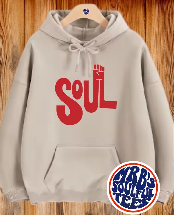 Soul Fist Organic Cotton Hooded Sweatshirt Soul Fist Organic Cotton Hooded Sweatshirt