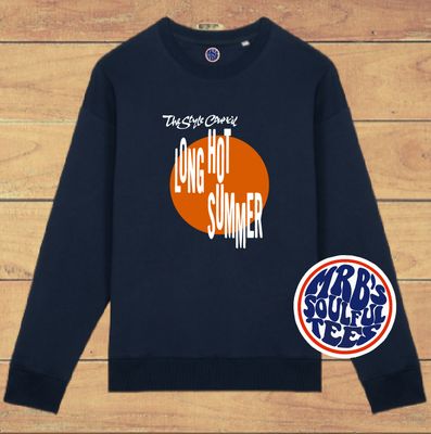 Long Hot Summer Organic cotton Sweatshirt