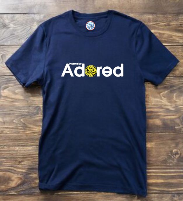 I WANNA BE ADORED ORGANIC COTTON T SHIRT I WANNA BE ADORED ORGANIC COTTON T SHIRT