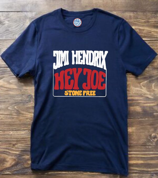 Jimmi Hendrix HEY JOE Organic cotton t shirt