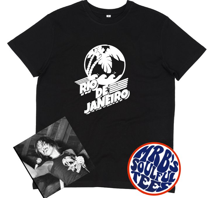RIO AS WORN BY STEVE MARRIOTT ORGANIC T SHIRT RIO AS WORN BY STEVE MARRIOTT ORGANIC T SHIRT