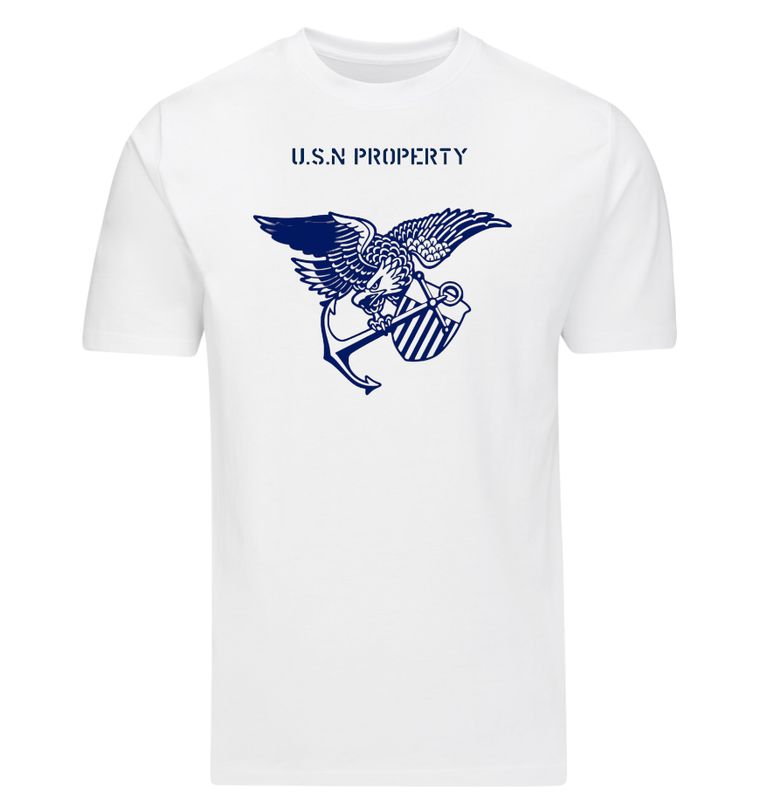 U.S.N PROPERTY Organic Cotton T Shirt U.S.N PROPERTY Organic Cotton T Shirt