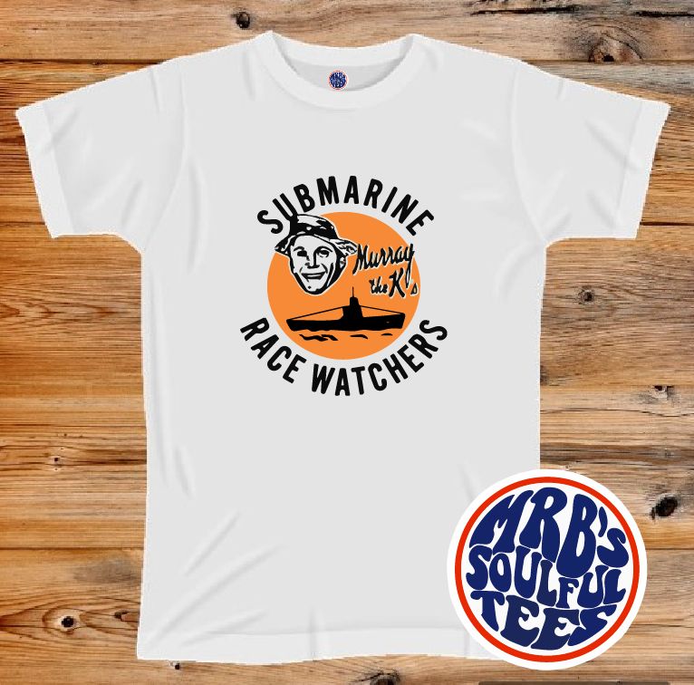 As Worn By George Harrison Submarine Race Watchers Heavy Cotton Organic T Shirt