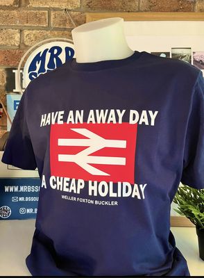 Have an away day organic heavy cotton T Shirt Designed by MR.B`S