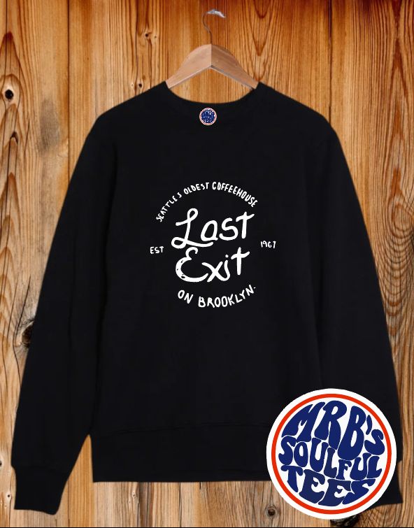 LAST EXIT ORGANIC COTTON SWEATSHIRT LAST EXIT ORGANIC COTTON SWEATSHIRT